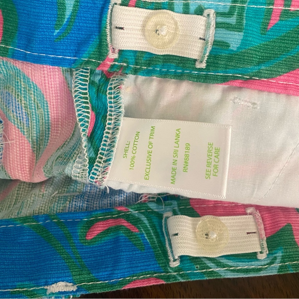Lilly Pulitzer Callahan Cheetah Girls Shorts - Picture 5 of 7